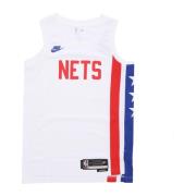 Brooklyn Nets Basketball Tank Top Nike , White , Heren