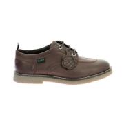 Suède Leren Derby Schoenen Kickers , Brown , Heren