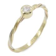 Pre-owned Yellow Gold rings Cartier Vintage , Beige , Dames