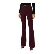 Bordeaux Broek Elisabetta Franchi , Red , Dames