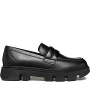 Zwarte Dames Loafers D46Uac 00043 Geox , Black , Dames