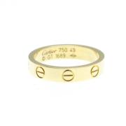 Pre-owned Yellow Gold rings Cartier Vintage , Yellow , Unisex