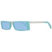 Turquoise Dames Zonnebril Rechthoekig Montuur Emilio Pucci , Blue , Da...