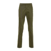 Groene Stijlvolle Broek Dondup , Green , Heren