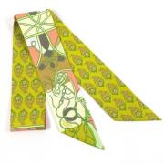 Pre-owned Silk scarves Hermès Vintage , Multicolor , Dames