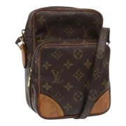 Pre-owned Canvas louis-vuitton-bags Louis Vuitton Vintage , Brown , Da...