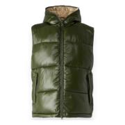 Gewatteerd Dexter Gilet voor Mannen Save The Duck , Green , Heren