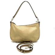 Pre-owned Leather shoulder-bags Coach Pre-owned , White , Dames