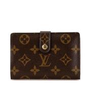 Pre-owned Canvas wallets Louis Vuitton Vintage , Brown , Dames