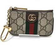 Pre-owned Canvas wallets Gucci Vintage , Brown , Dames