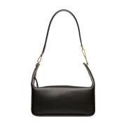 Leren schoudertas Bally , Black , Dames