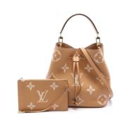 Pre-owned Leather louis-vuitton-bags Louis Vuitton Vintage , Beige , D...