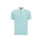 Polo Prime Korte Mouw Hugo Boss , Blue , Heren