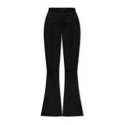 Wollen broek The Attico , Black , Dames