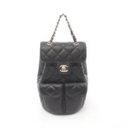 Pre-owned Fabric chanel-bags Chanel Vintage , Black , Dames