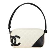 Pre-owned Leather chanel-bags Chanel Vintage , Black , Dames