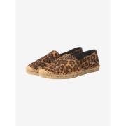 Pre-owned Suede espadrilles Yves Saint Laurent Vintage , Brown , Dames