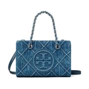 Handbags Tory Burch , Blue , Dames