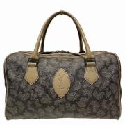 Pre-owned Canvas handbags Yves Saint Laurent Vintage , Beige , Dames