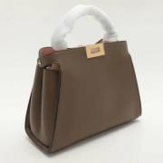 Pre-owned Leather handbags Fendi Vintage , Brown , Dames