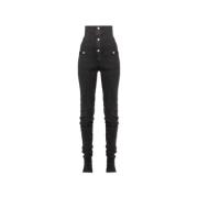 Geribbelde broek The Attico , Gray , Dames