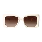 Stijlvolle zonnebril met model 0Ve4467U Versace , White , Dames