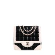 Pre-owned Leather chanel-bags Chanel Vintage , Black , Dames