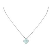 Pre-owned White Gold necklaces Van Cleef & Arpels Pre-owned , Gray , D...