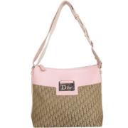 Pre-owned Canvas dior-bags Dior Vintage , Beige , Dames