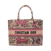 Pre-owned Canvas dior-bags Dior Vintage , Beige , Dames