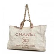 Pre-owned Fabric chanel-bags Chanel Vintage , Pink , Dames