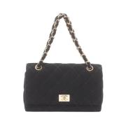 Pre-owned Canvas chanel-bags Chanel Vintage , Black , Dames