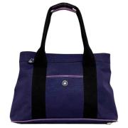 Pre-owned Canvas shoulder-bags Loewe Pre-owned , Purple , Dames