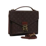 Pre-owned Canvas louis-vuitton-bags Louis Vuitton Vintage , Brown , Da...