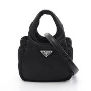 Pre-owned Nylon prada-bags Prada Vintage , Black , Dames