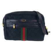 Pre-owned Canvas crossbody-bags Gucci Vintage , Multicolor , Dames