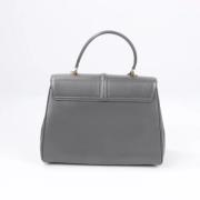 Pre-owned Leather handbags Celine Vintage , Gray , Dames