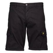 Cargo Shorts Wembley Zwart Lyle & Scott , Black , Heren