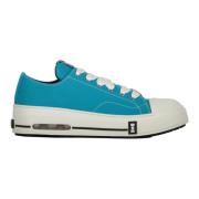 Canvas sneakers met contrasterende kleurstiksels Nahmias , Blue , Here...