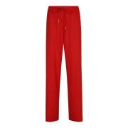 Rode Crush Track Pant Zimmermann , Red , Dames