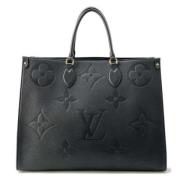 Pre-owned Canvas louis-vuitton-bags Louis Vuitton Vintage , Black , Da...