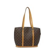 Pre-owned Canvas totes Louis Vuitton Vintage , Brown , Dames