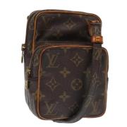 Pre-owned Canvas louis-vuitton-bags Louis Vuitton Vintage , Brown , Da...