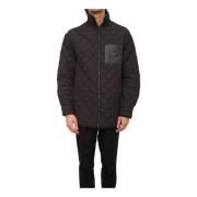 Zwarte Blouson Jas Emporio Armani , Black , Heren