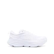 Witte Logo Print Chunky Sneakers Hoka One One , White , Heren