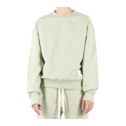 Groene Katoenen Sweater Jil Sander , Green , Heren