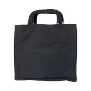 Pre-owned Canvas totes Prada Vintage , Black , Dames