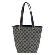 Pre-owned Canvas gucci-bags Gucci Vintage , Black , Dames