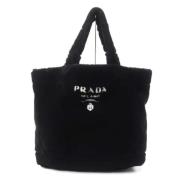 Pre-owned Fabric totes Prada Vintage , Black , Dames