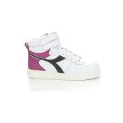 Magic Basket Gs Lage Sneakers Diadora , White , Dames